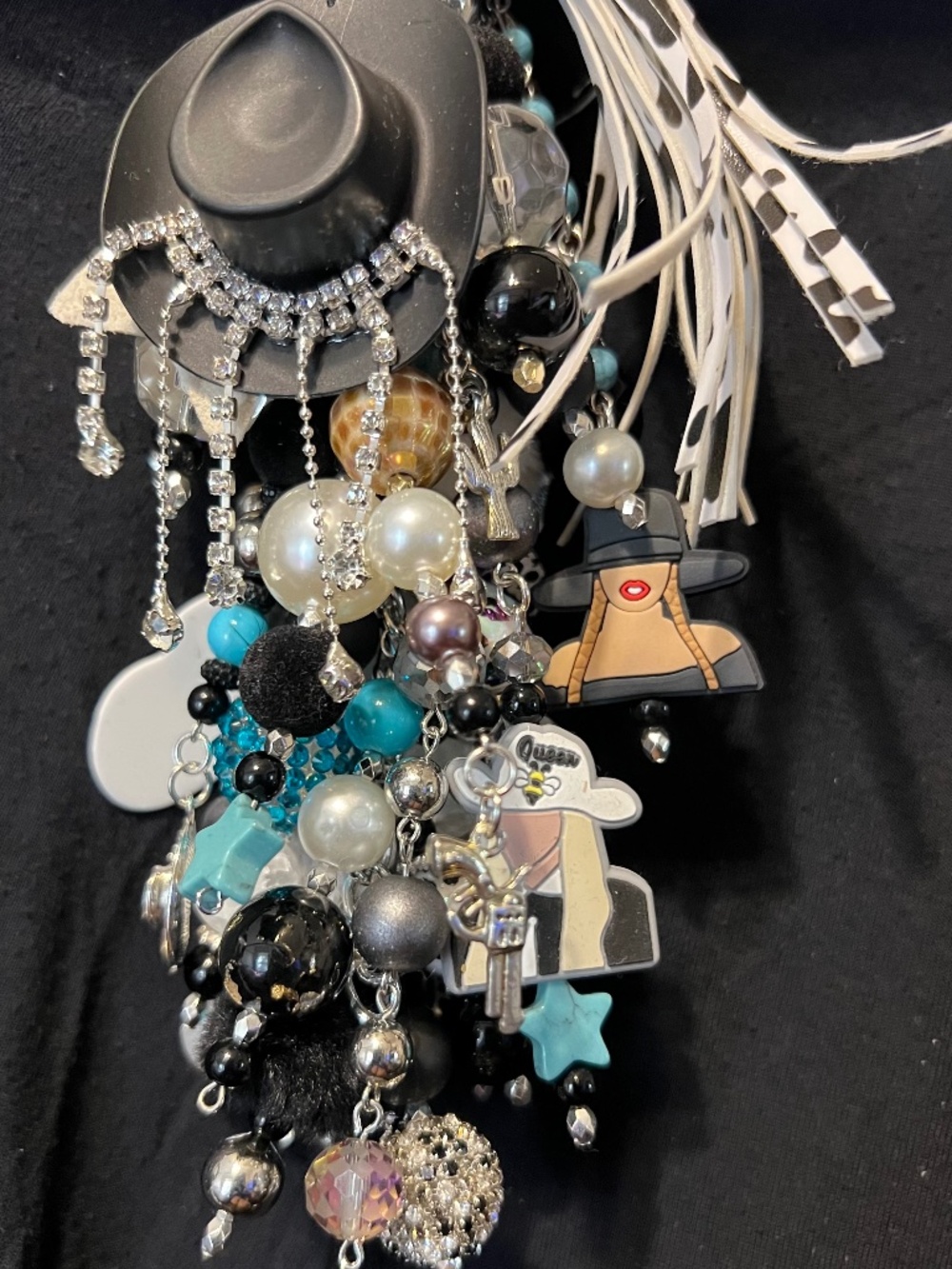 Cowboy Carter Themed Purse Charm